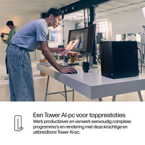 HP EliteDesk 8 Tower G1i AI Wolf Pro Security Edition Intel Core Ultra 7 265 16 GB DDR5-SDRAM 512 GB SSD Windows 11 Pro PC AI PC Zwart - Image 6