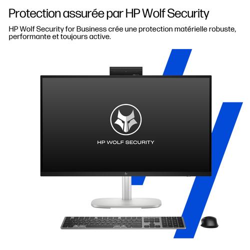 HP EliteStudio 8 G1i 23.8 AI Intel Core Ultra 7 265 60,5 cm (23.8") 1920 x 1080 Pixels Alles-in-één-pc 16 GB DDR5-SDRAM 512 GB SSD Windows 11 Pro Wi-Fi 7 (802.11be) AI PC Zilver - Image 7