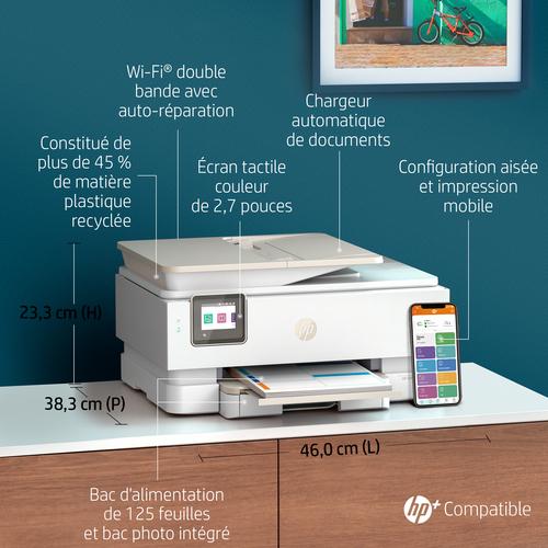 HP ENVY Inspire 7920e Draadloos All-in-One Kleur Printer, Instant Ink; Kopieerapparaat, scanner - Image 4