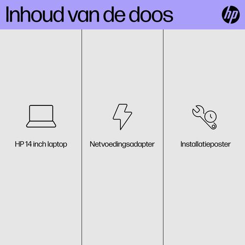 HP Laptop 14-ep0032nd Intel® Core™ i3 i3-1315U 35,6 cm (14") Full HD 8 GB DDR4-SDRAM 512 GB SSD Wi-Fi 6 (802.11ax) Windows 11 Home Zilver - Image 7