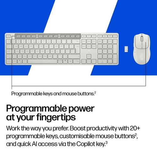 HP multi-device dual-mode muis en toetsenbord combinatie 495C - Image 6