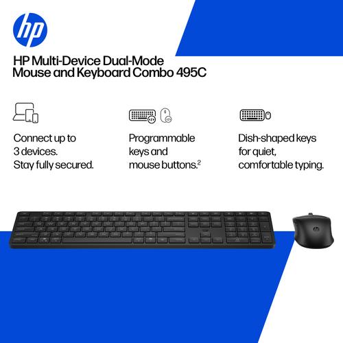 HP multi-device dual-mode muis en toetsenbord combinatie 495C - Image 8