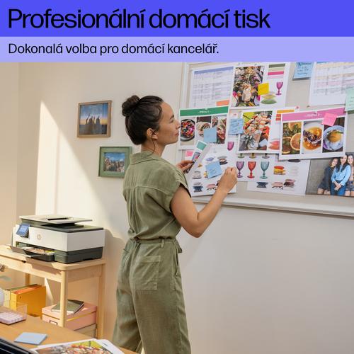 HP OfficeJet Pro 8132e Draadloos All-in-One Kleur Printer, Instant Ink; Dubbelzijdig printen - Image 5