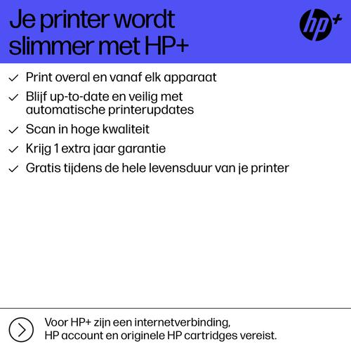 HP OfficeJet Pro 8135e Draadloos All-in-One Kleur Printer, Instant Ink; Dubbelzijdig printen - Image 4