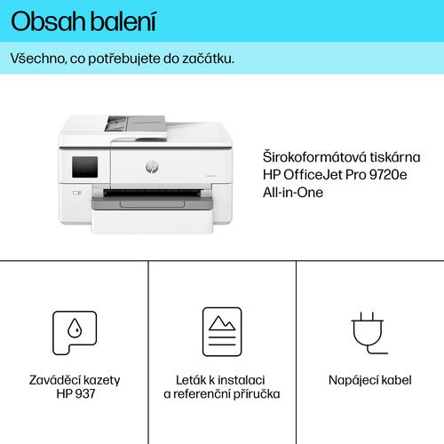HP OfficeJet Pro 9720e Draadloos All-in-One Kleur Printer, Dubbelzijdig printen; Kopieerapparaat, Scanner - Image 10