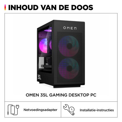 HP OMEN 35L Gaming Desktop GT16-0226nd PC Intel Core Ultra 7 265F 32 GB DDR5-SDRAM 1 TB SSD NVIDIA GeForce RTX 5070 Ti Windows 11 Home Tower AI PC Zwart - Image 6