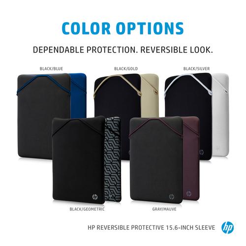 HP omkeerbare beschermende 15,6-inch zilverkleurige laptophoes - Image 4