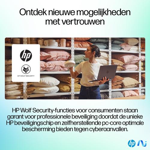 HP OmniBook Ultra Flip 14-fh0090nd Copilot+ PC Intel Core Ultra 9 288V Hybride (2-in-1) 35,6 cm (14") Touchscreen 3K 32 GB LPDDR5x-SDRAM 1 TB SSD Wi-Fi 7 (802.11be) Windows 11 Home Grijs - Image 3