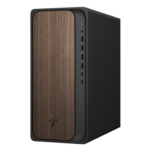 HP OmniDesk Desktop AI M03-0750nd Intel Core Ultra 5 225 16 GB DDR5-SDRAM 512 GB SSD Windows 11 Home Tower PC AI PC Zwart, Hout - Image 2