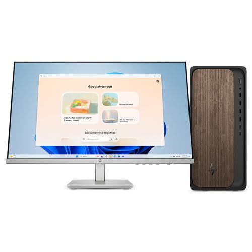 HP OmniDesk M03-0030nd PC Intel Core Ultra 7 265 16 GB DDR5-SDRAM 1 TB SSD Windows 11 Home Tower AI PC Hout, Zwart - Image 6