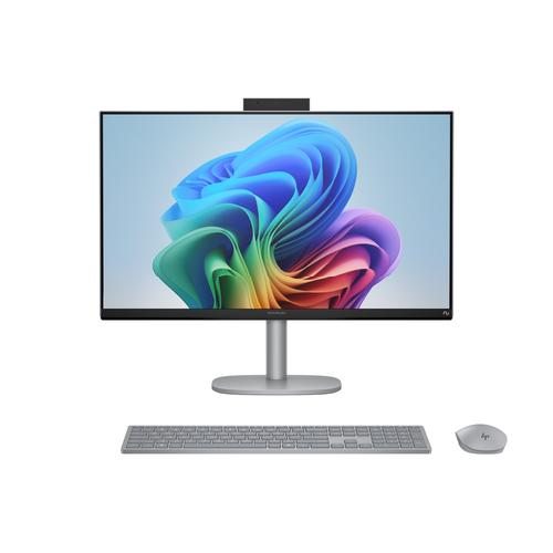 HP OmniStudio X NGAI 27-cs1750nd Copilot+ PC Intel Core Ultra 5 226V 68,6 cm (27") 1920 x 1080 Pixels Alles-in-één-pc 16 GB LPDDR5x-SDRAM 512 GB SSD Windows 11 Home Wi-Fi 6E (802.11ax) Zilver