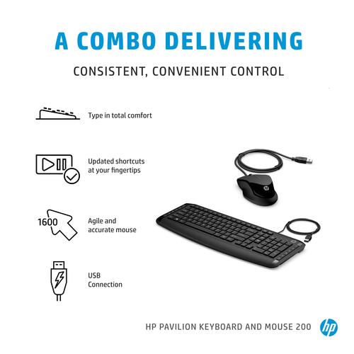 HP Pavilion -toetsenbord en -muis 200 - Image 10