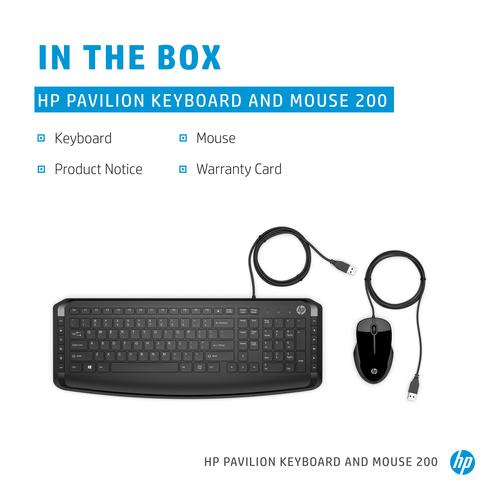 HP Pavilion -toetsenbord en -muis 200 - Image 9