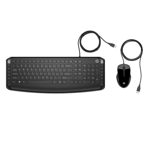 HP Pavilion 9DF28AA#AC0 toetsenbord Inclusief muis Universeel USB Zwart - Image 1