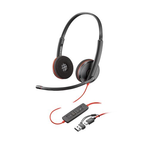 HP Poly Blackwire C3225 Top - Image 3