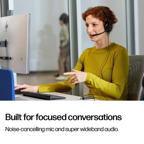 HP Poly Mission 415 Monaural USB Wired Headset - Image 6
