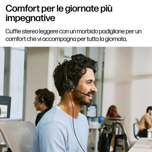 HP Poly Mission 425 Stereo USB Wired Headset - Image 4