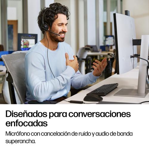 HP Poly Mission 425 Stereo USB Wired Headset - Image 6
