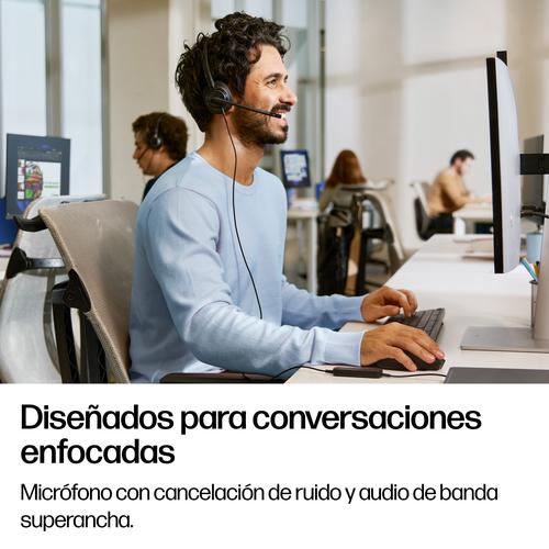 HP Poly Mission 425 Stereo USB Wired Headset Classic - Image 3
