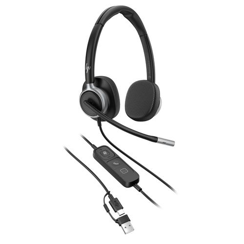HP Poly Mission 615 Monaural USB Wired Headset - Image 9
