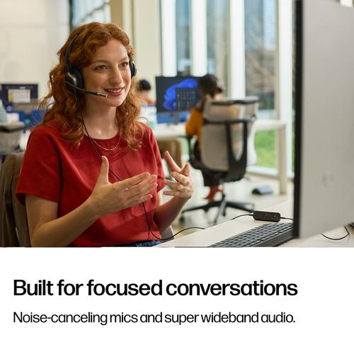 HP Poly Mission 625 Stereo USB Wired Headset - Image 5