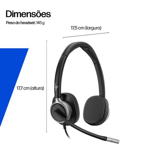 HP Poly Mission 625 Stereo USB Wired Headset - Image 6