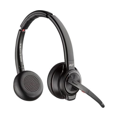 HP Poly Savi 8220 UC DECT 1880-1900 MHz USB-A Headset - Image 2
