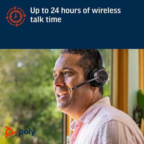 HP Poly Voyager 4310 Microsoft Teams Certified USB-C Headset + BT700 dongle - Image 5