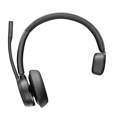 HP Poly Voyager 4310 UC mono headset + BT700 USB-A-adapter + oplaadstandaard - Image 1