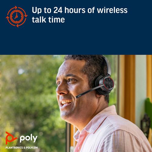 HP Poly Voyager 4320 Microsoft Teams Certified USB-A Headset + BT700 dongle - Image 2