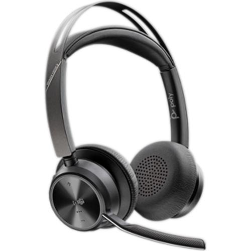 HP Poly Voyager Focus 2 Microsoft Teams Certified USB-C-C Headset +USB-C/A Adapter - Image 2