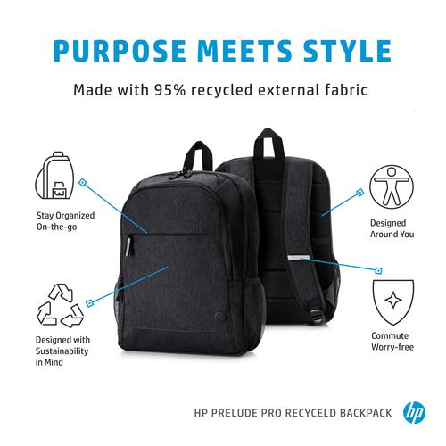 HP Prelude Pro 15,6-inch Recycled Backpack - Image 3