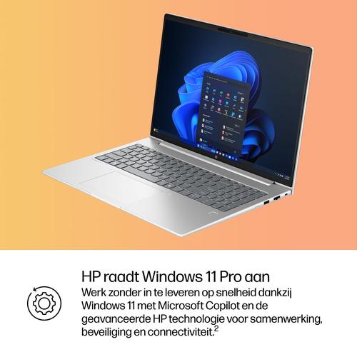 HP ProBook 4 G1i AI Wolf Pro Security Edition Intel Core Ultra 5 225U Laptop 40,6 cm (16") WUXGA 24 GB DDR5-SDRAM 512 GB SSD Wi-Fi 6E (802.11ax) Windows 11 Pro AI PC Zilver - Image 4