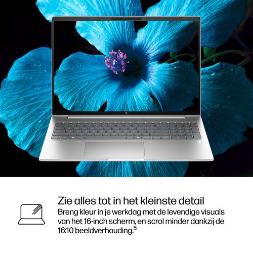 HP ProBook 4 G1i AI Wolf Pro Security Edition Intel Core Ultra 5 225U Laptop 40,6 cm (16") WUXGA 24 GB DDR5-SDRAM 512 GB SSD Wi-Fi 6E (802.11ax) Windows 11 Pro AI PC Zilver - Image 7
