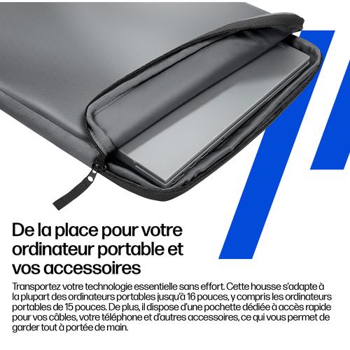 HP Protective Meteor Silver 15-16 Laptop Opbergmap/sleeve - Image 6