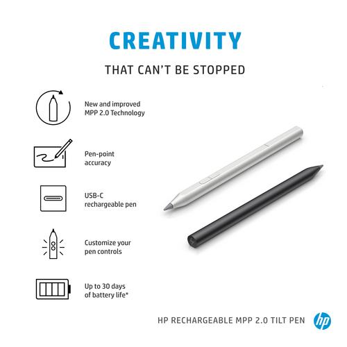 HP Rechargeable MPP 2.0 Tilt Pen (zwart) - Image 4