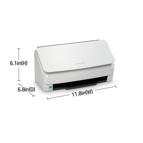 HP Scanjet Pro 2000 s2 Sheet-feed Scanner Paginascanner 600 x 600 DPI A4 Zwart, Wit - Image 4