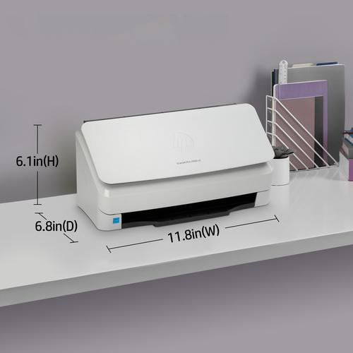 HP Scanjet Pro 2000 s2 Sheet-feed Scanner Paginascanner 600 x 600 DPI A4 Zwart, Wit - Image 6