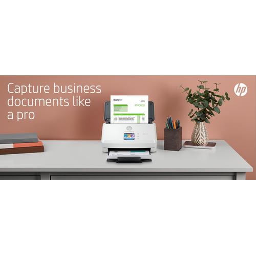 HP Scanjet Pro N4000 snw1 Sheet-feed Scanner Paginascanner 600 x 600 DPI A4 Zwart, Wit - Image 4