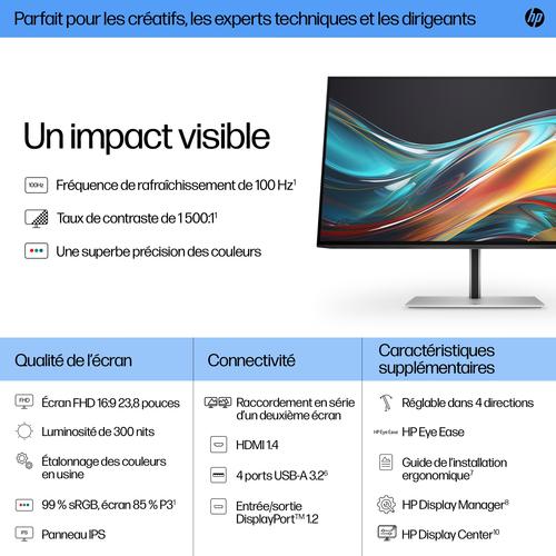 HP Serie 7 Pro 23,8 inch FHD-monitor - 724pf - Image 5
