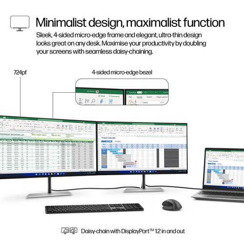 HP Serie 7 Pro 23,8 inch FHD-monitor - 724pf - Image 10