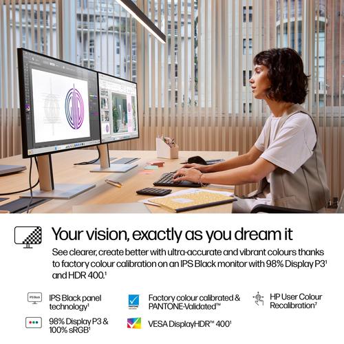 HP Serie 7 Pro 27 inch QHD Thunderbolt 4 monitor - 727pu - Image 4