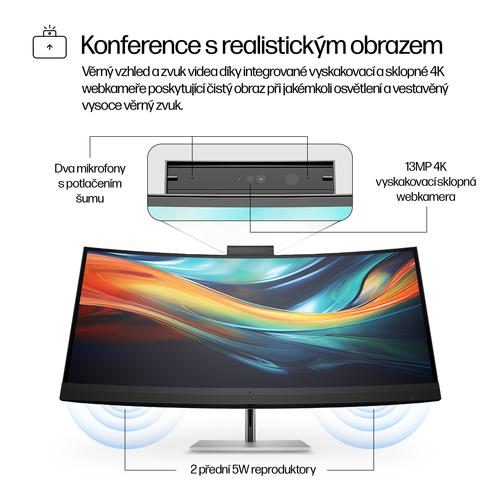 HP Serie 7 Pro 39,7 inch 5K2K Conferencing Monitor-740pm - Image 8