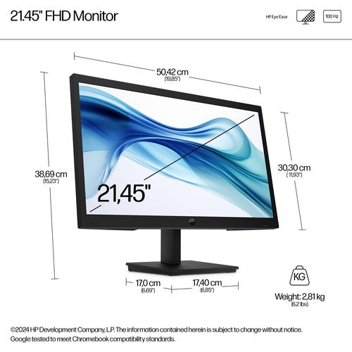 HP Series 3 Pro Serie 3 Pro 21,45 inch FHD-monitor - 322pv - Image 7