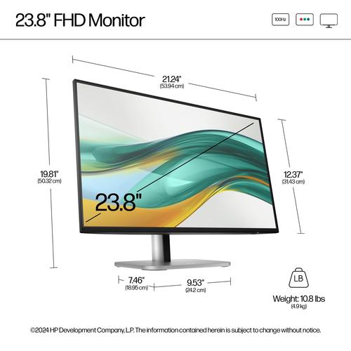 HP Series 5 Pro 23,8 inch FHD-monitor - 524pf - Image 4