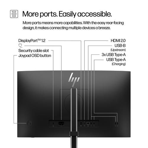 HP Series 5 Pro 23,8 inch FHD-monitor - 524pf - Image 9
