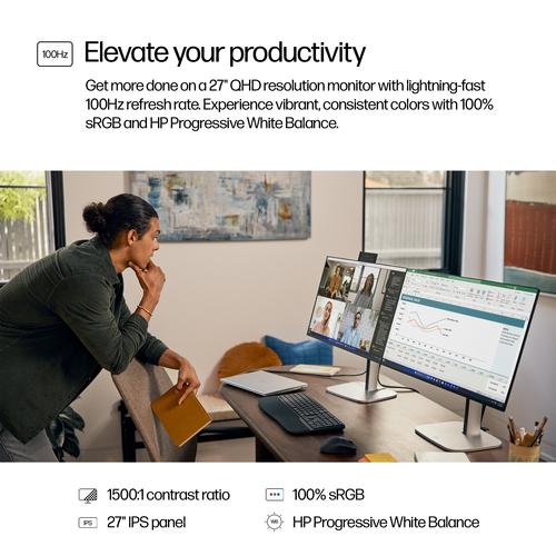 HP Series 5 Pro 27 inch QHD-monitor - 527pq - Image 6