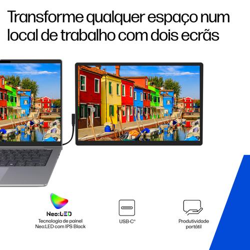 HP Series 5 Pro Serie 5 Pro 14 inch draagbare WQXGA-monitor - 514pn - Image 5