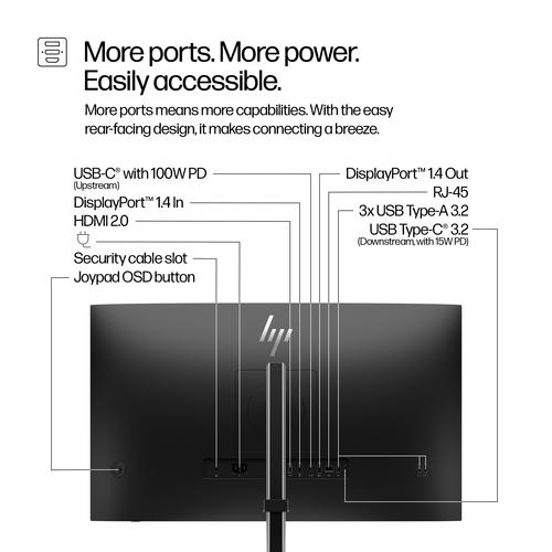 HP Series 5 Pro Serie 5 Pro 27 inch QHD USB-C-monitor - 527pu - Image 6