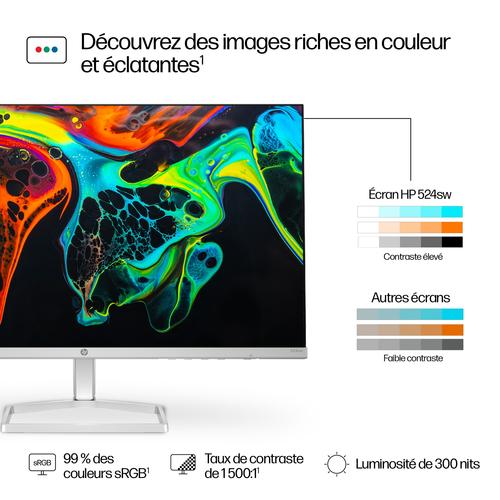 HP Series 5 Serie 5 23,8 inch FHD-monitor wit - 524sw - Image 4